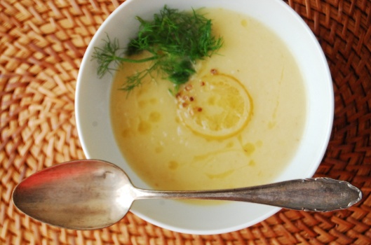 Fennel Soup with Lime